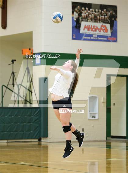 Thumbnail 3 in Notre Dame Prep vs. Detroit Country Day (MHSAA District Final) photogallery.
