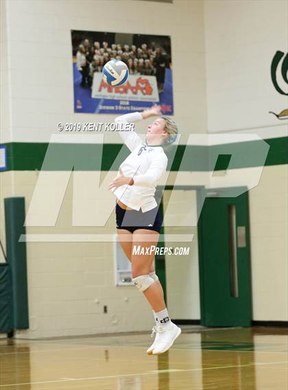 Thumbnail 1 in Notre Dame Prep vs. Detroit Country Day (MHSAA District Final) photogallery.