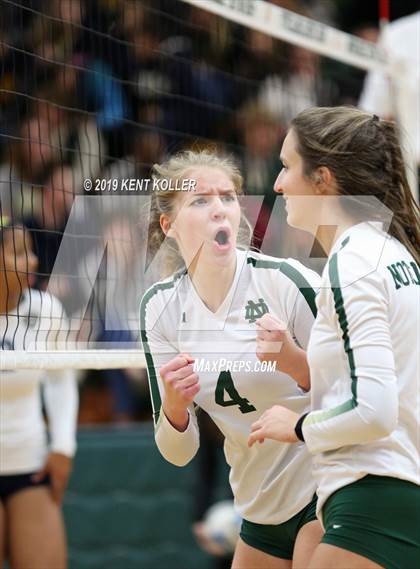 Thumbnail 2 in Notre Dame Prep vs. Detroit Country Day (MHSAA District Final) photogallery.