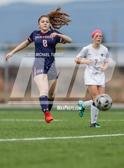 Thumbnail 1 in Priest River vs Coeur d'Alene Charter Academy (Districts) photogallery.