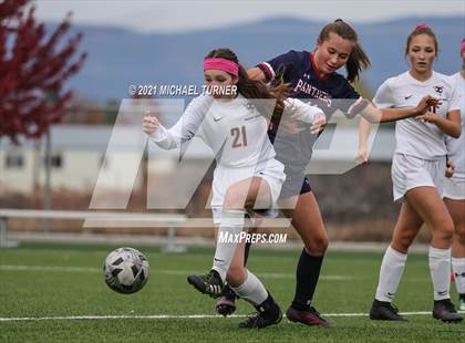 Thumbnail 2 in Priest River vs Coeur d'Alene Charter Academy (Districts) photogallery.