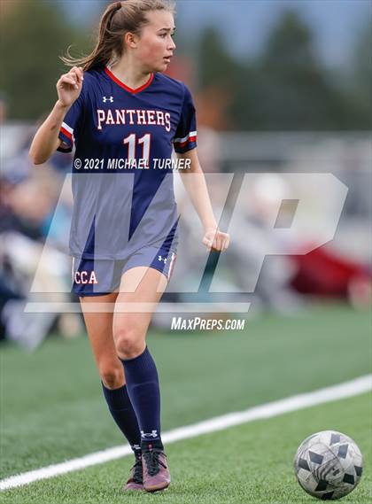 Thumbnail 2 in Priest River vs Coeur d'Alene Charter Academy (Districts) photogallery.