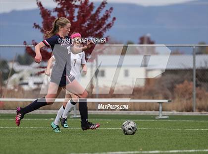 Thumbnail 2 in Priest River vs Coeur d'Alene Charter Academy (Districts) photogallery.