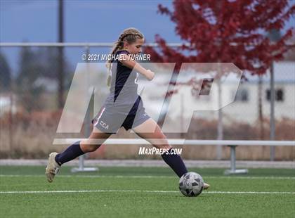 Thumbnail 2 in Priest River vs Coeur d'Alene Charter Academy (Districts) photogallery.