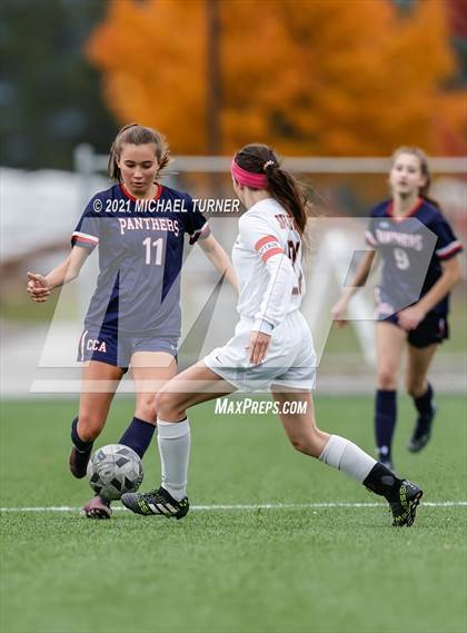 Thumbnail 3 in Priest River vs Coeur d'Alene Charter Academy (Districts) photogallery.