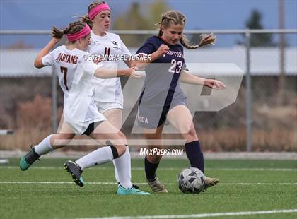 Thumbnail 3 in Priest River vs Coeur d'Alene Charter Academy (Districts) photogallery.