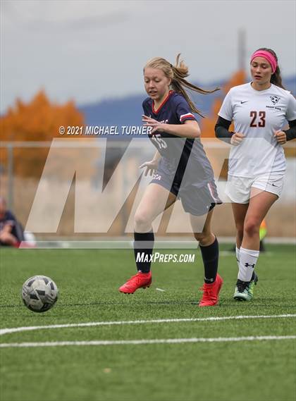 Thumbnail 2 in Priest River vs Coeur d'Alene Charter Academy (Districts) photogallery.