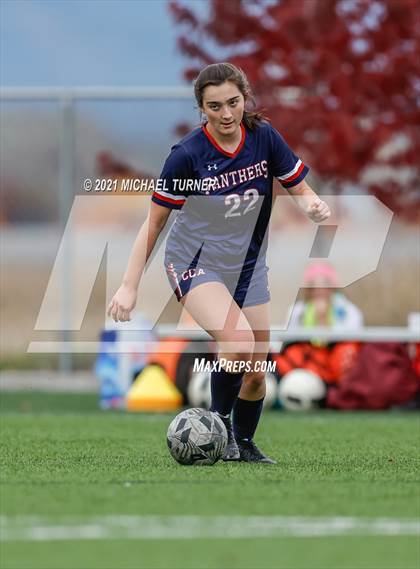 Thumbnail 3 in Priest River vs Coeur d'Alene Charter Academy (Districts) photogallery.