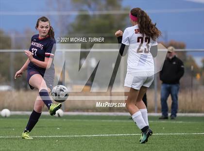 Thumbnail 3 in Priest River vs Coeur d'Alene Charter Academy (Districts) photogallery.