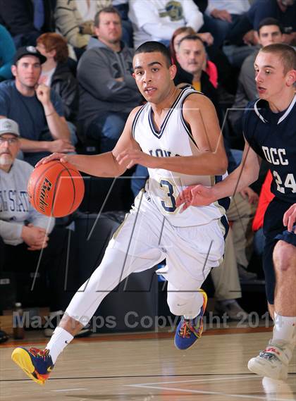 Thumbnail 2 in DuBois Central Catholic vs Clarion-Limestone (PIAA D9 AA Quarterfinal) photogallery.
