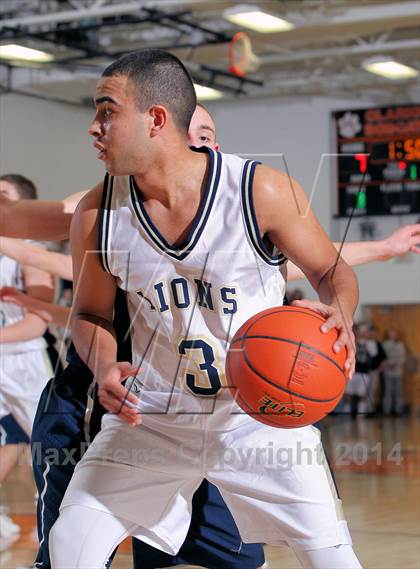 Thumbnail 3 in DuBois Central Catholic vs Clarion-Limestone (PIAA D9 AA Quarterfinal) photogallery.