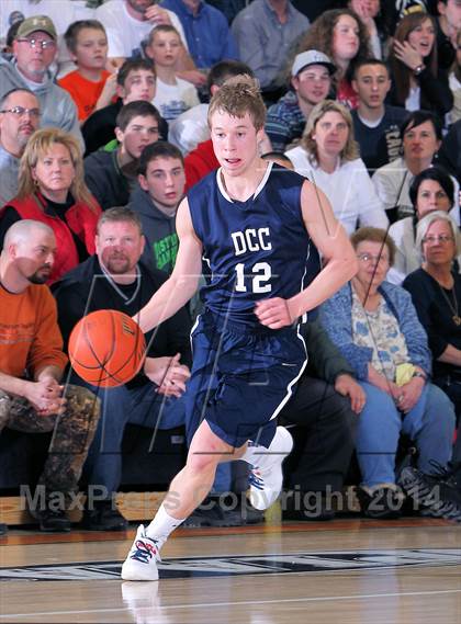 Thumbnail 1 in DuBois Central Catholic vs Clarion-Limestone (PIAA D9 AA Quarterfinal) photogallery.
