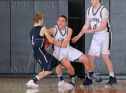 Thumbnail 1 in DuBois Central Catholic vs Clarion-Limestone (PIAA D9 AA Quarterfinal) photogallery.