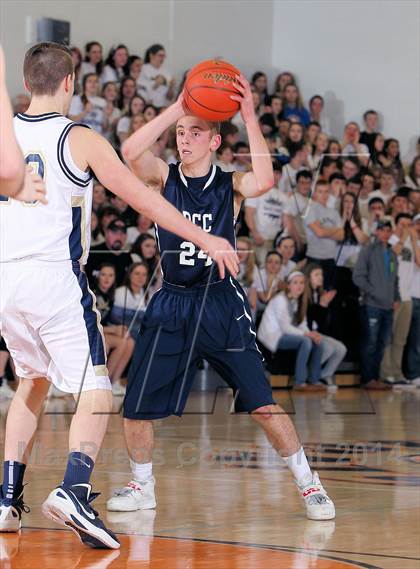 Thumbnail 3 in DuBois Central Catholic vs Clarion-Limestone (PIAA D9 AA Quarterfinal) photogallery.