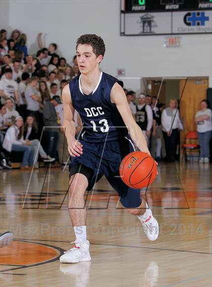 Thumbnail 1 in DuBois Central Catholic vs Clarion-Limestone (PIAA D9 AA Quarterfinal) photogallery.
