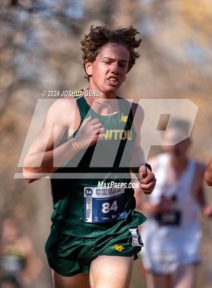 Thumbnail 2 in CHSAA 3A Cross Country Final photogallery.