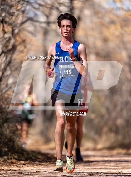 Thumbnail 3 in CHSAA 3A Cross Country Final photogallery.