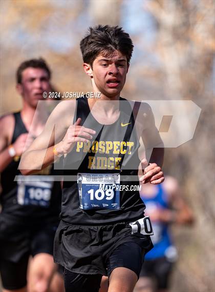 Thumbnail 2 in CHSAA 3A Cross Country Final photogallery.