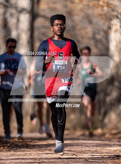 Thumbnail 3 in CHSAA 3A Cross Country Final photogallery.