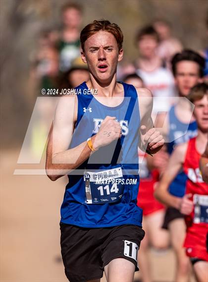 Thumbnail 2 in CHSAA 3A Cross Country Final photogallery.