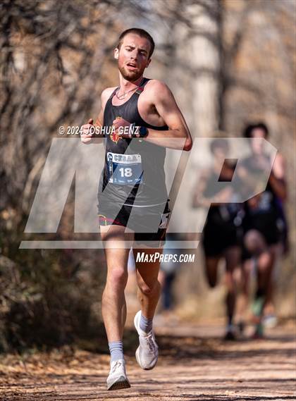 Thumbnail 1 in CHSAA 3A Cross Country Final photogallery.