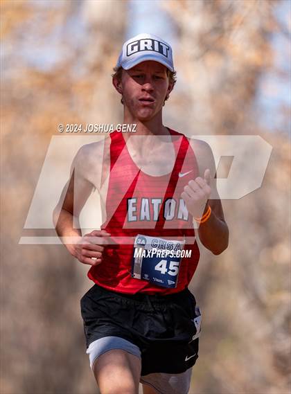 Thumbnail 2 in CHSAA 3A Cross Country Final photogallery.