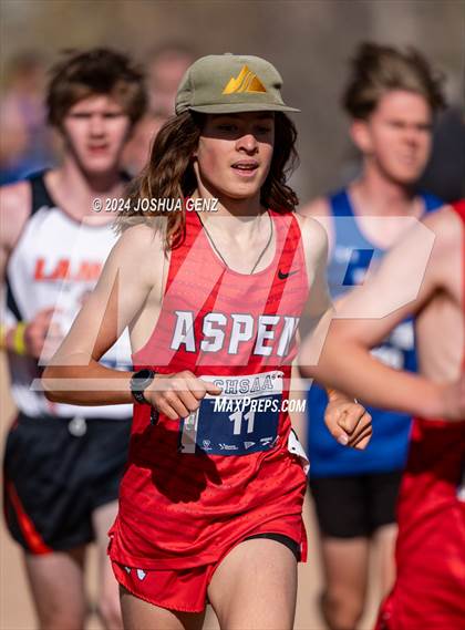 Thumbnail 3 in CHSAA 3A Cross Country Final photogallery.