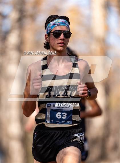 Thumbnail 2 in CHSAA 3A Cross Country Final photogallery.