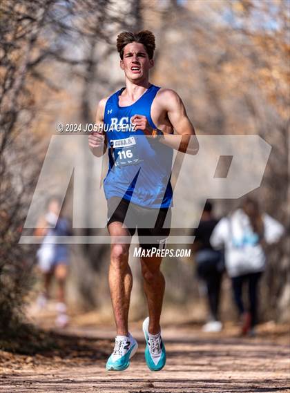 Thumbnail 1 in CHSAA 3A Cross Country Final photogallery.