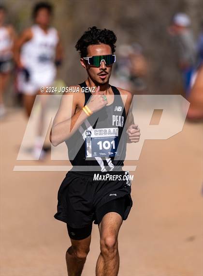 Thumbnail 1 in CHSAA 3A Cross Country Final photogallery.