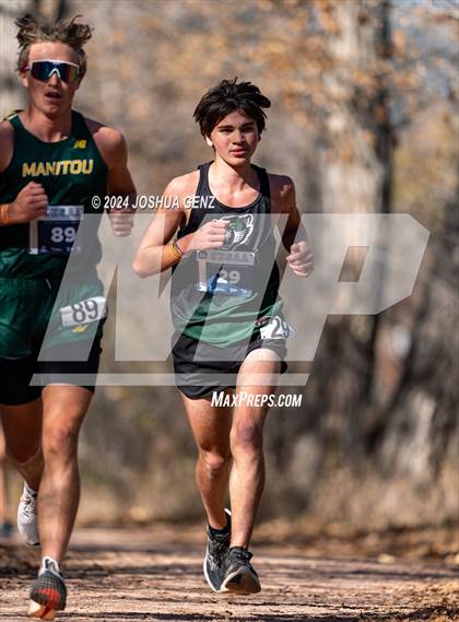 Thumbnail 3 in CHSAA 3A Cross Country Final photogallery.