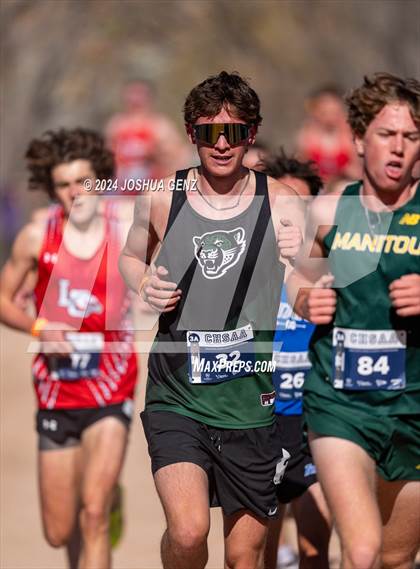 Thumbnail 3 in CHSAA 3A Cross Country Final photogallery.