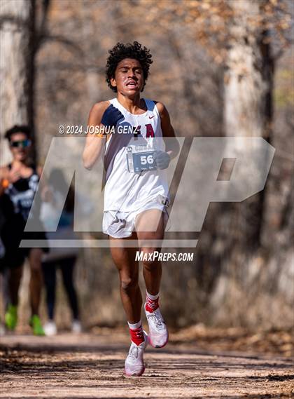 Thumbnail 3 in CHSAA 3A Cross Country Final photogallery.