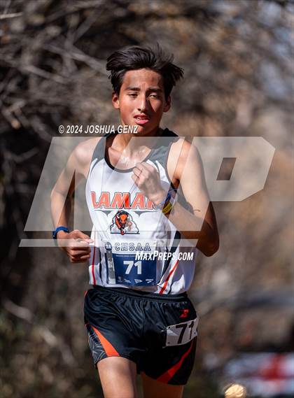 Thumbnail 1 in CHSAA 3A Cross Country Final photogallery.