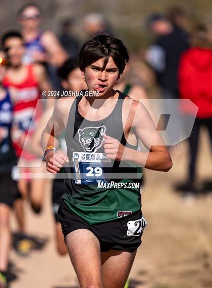 Thumbnail 1 in CHSAA 3A Cross Country Final photogallery.