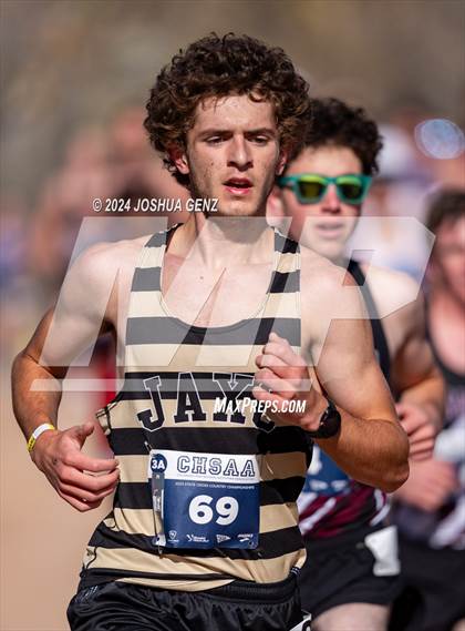 Thumbnail 3 in CHSAA 3A Cross Country Final photogallery.