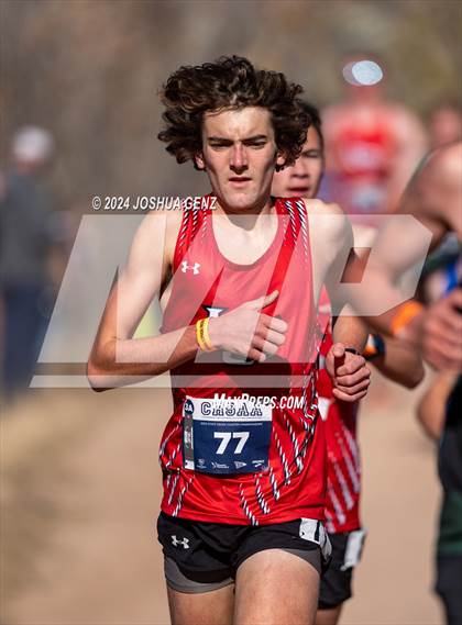 Thumbnail 1 in CHSAA 3A Cross Country Final photogallery.
