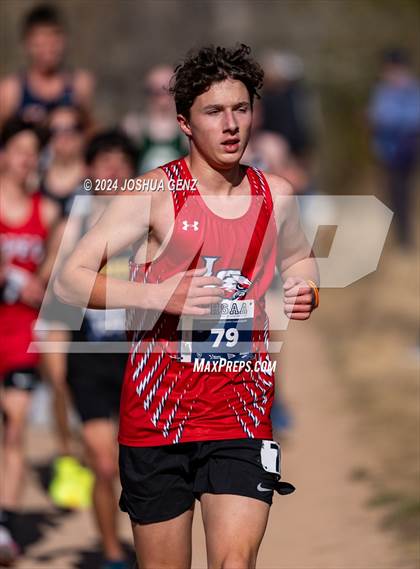 Thumbnail 1 in CHSAA 3A Cross Country Final photogallery.