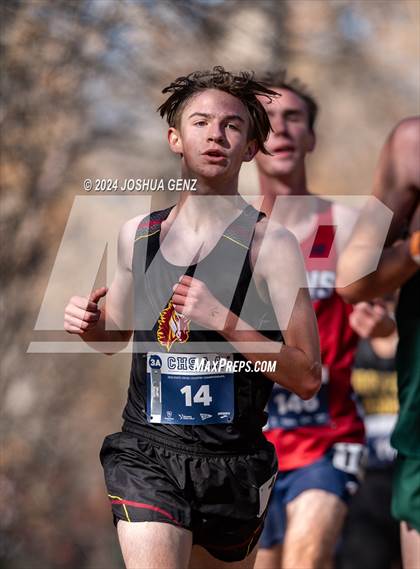 Thumbnail 3 in CHSAA 3A Cross Country Final photogallery.