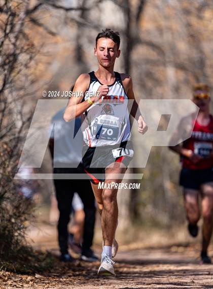 Thumbnail 2 in CHSAA 3A Cross Country Final photogallery.