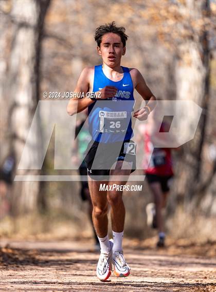 Thumbnail 2 in CHSAA 3A Cross Country Final photogallery.