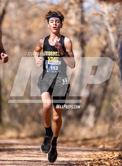 Thumbnail 3 in CHSAA 3A Cross Country Final photogallery.