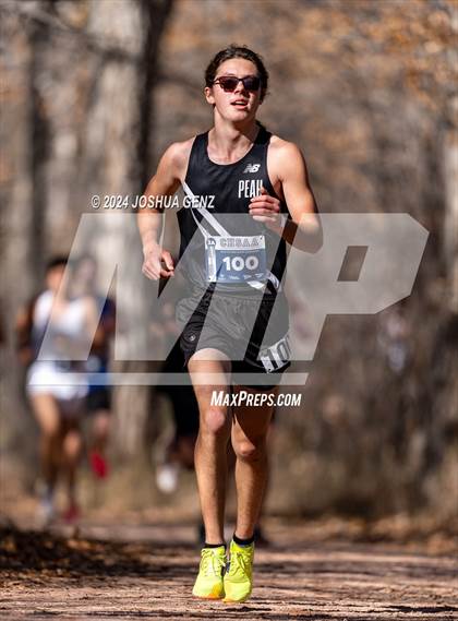 Thumbnail 1 in CHSAA 3A Cross Country Final photogallery.
