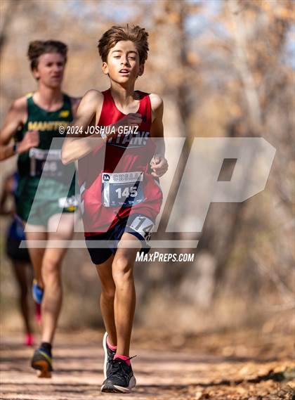 Thumbnail 3 in CHSAA 3A Cross Country Final photogallery.
