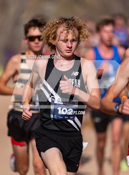 Thumbnail 3 in CHSAA 3A Cross Country Final photogallery.