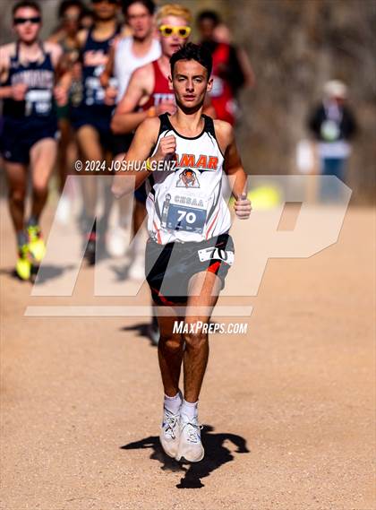 Thumbnail 2 in CHSAA 3A Cross Country Final photogallery.