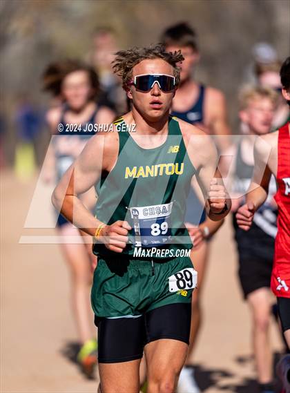 Thumbnail 3 in CHSAA 3A Cross Country Final photogallery.