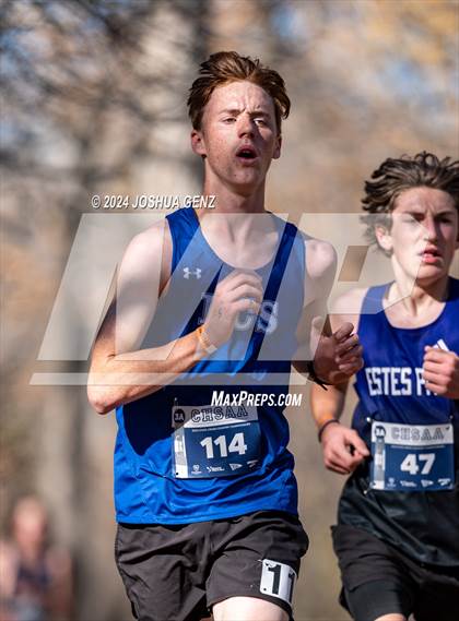 Thumbnail 3 in CHSAA 3A Cross Country Final photogallery.