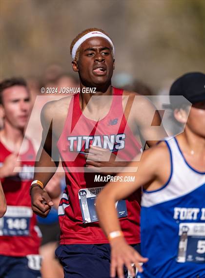 Thumbnail 3 in CHSAA 3A Cross Country Final photogallery.