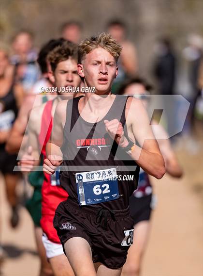 Thumbnail 1 in CHSAA 3A Cross Country Final photogallery.